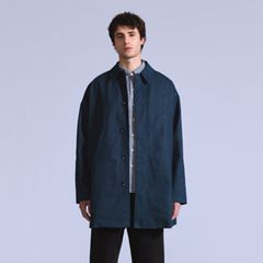 Levi's® Blue Tab™ Denim Mac Coat — Idea Blue - Blue 2