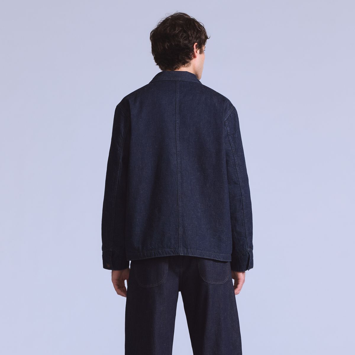 Levi's® Blue Tab™ Naval Sack Coat — Rinse - Blue