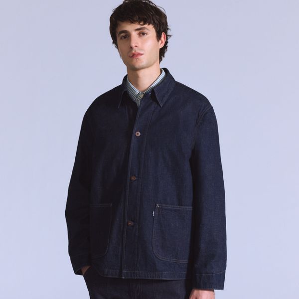Levi's® Blue Tab™ Naval Sack Coat — Rinse - Blue