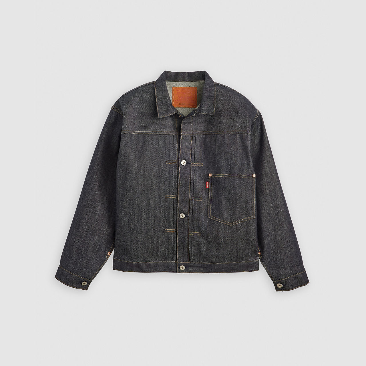 ジャケット・アウター LEVI'S LVC WWII TRUCKER RIGID S5606XX Levi's® Vintage Clothing™ Wwii Trucker Jacket - Blue