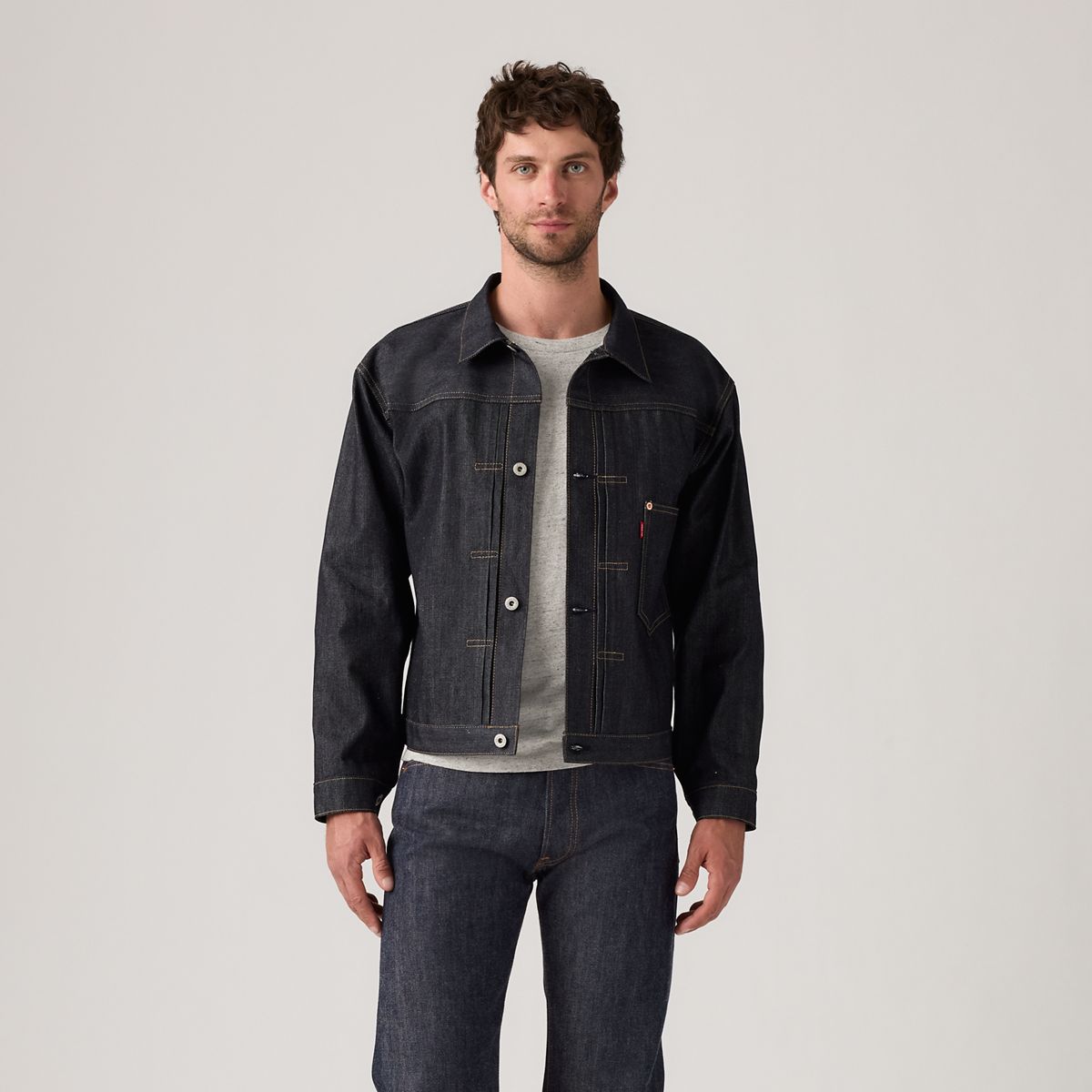 Levi's® Vintage Clothing™ WWII Trucker Jacket — Lvc Wwii Rigid - Blue