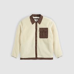 Joonie Sherpa Jacket — Oatmeal - Neutral 5