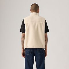 Joonie Sherpa Vest — Oatmeal - Neutral 4