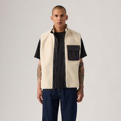 Joonie Sherpa Vest — Oatmeal - Neutral 3