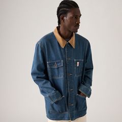 Berkley Chore Coat — Sunburnt Chore - Blue 1