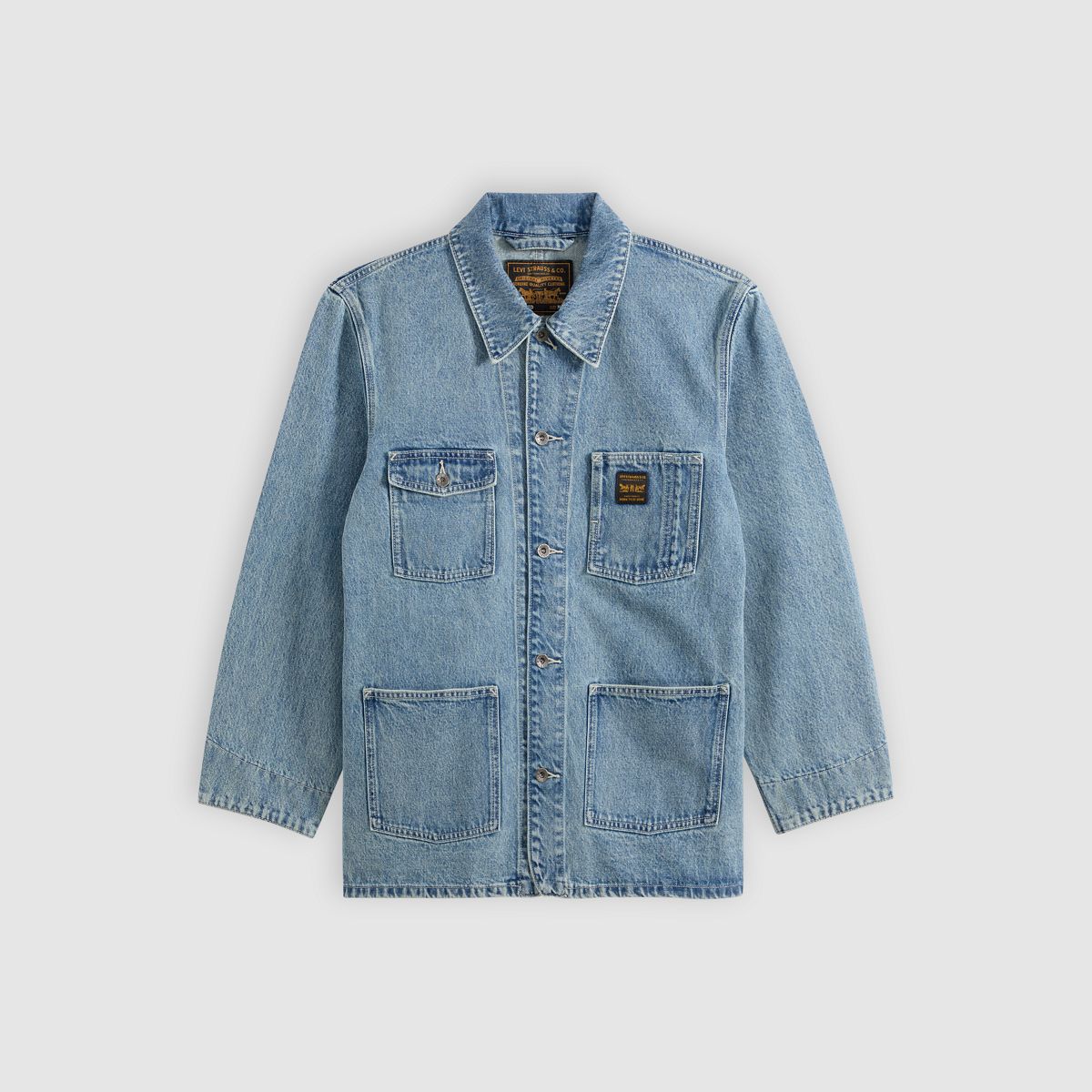 Berkley Chore Coat — Duck Diving - Light Wash