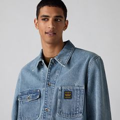 Berkley Chore Coat — Duck Diving - Light Wash 2