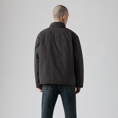 Briggs Short Puffer Jacket — Dark Phantom - Black 3