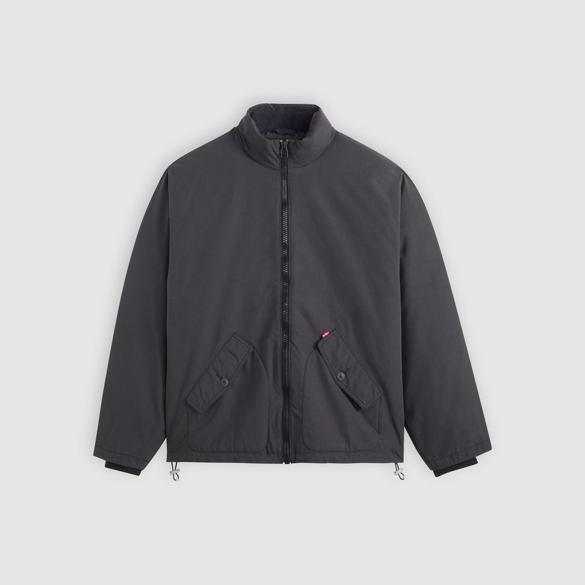 Briggs Short Puffer Jacket — Dark Phantom - Black