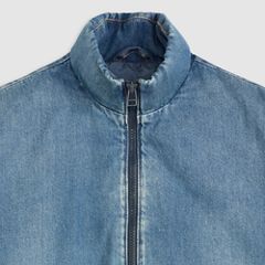 Briggs Short Puffer Jacket — Morning Jazz - Dark Wash 6