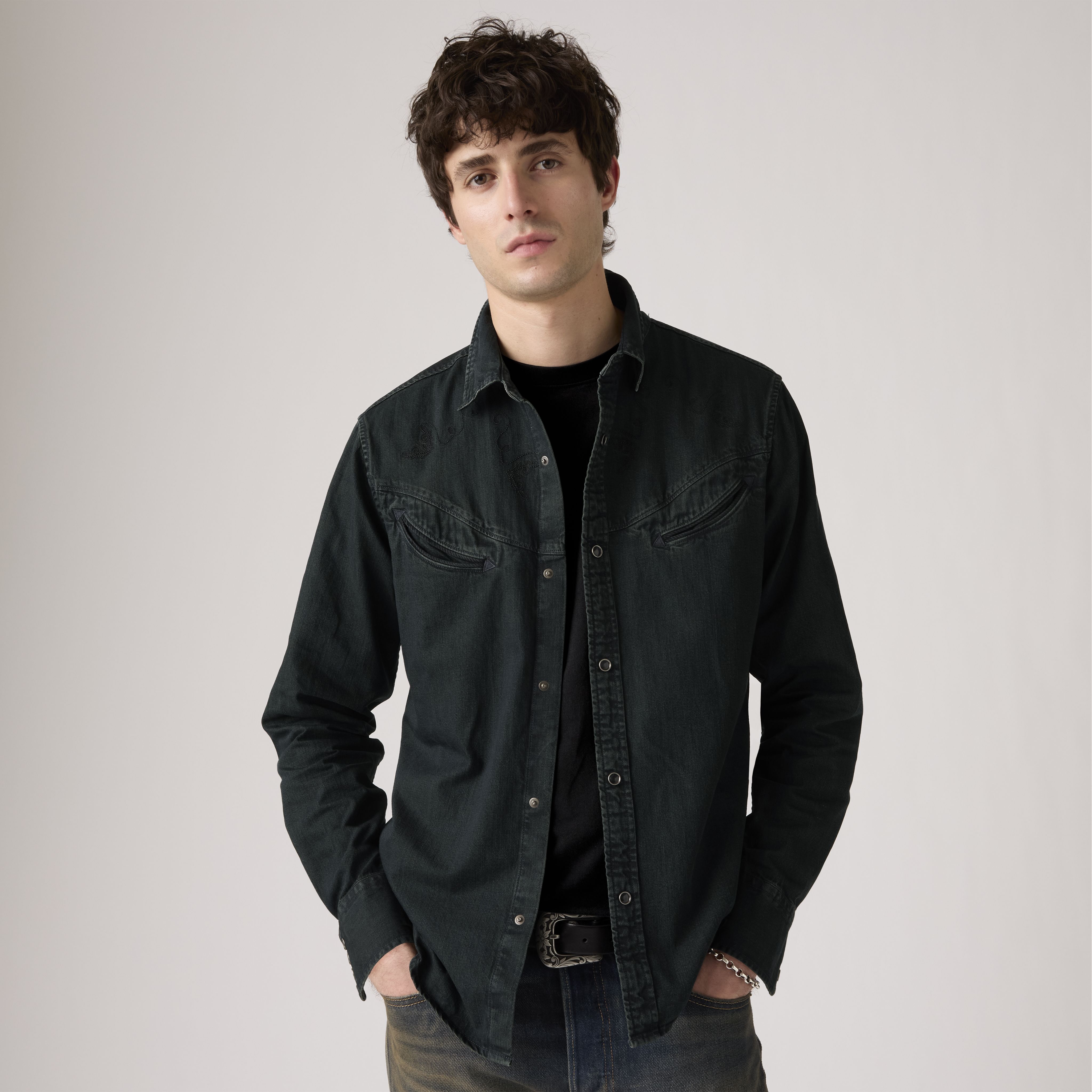 Smiley Western Shirt 1