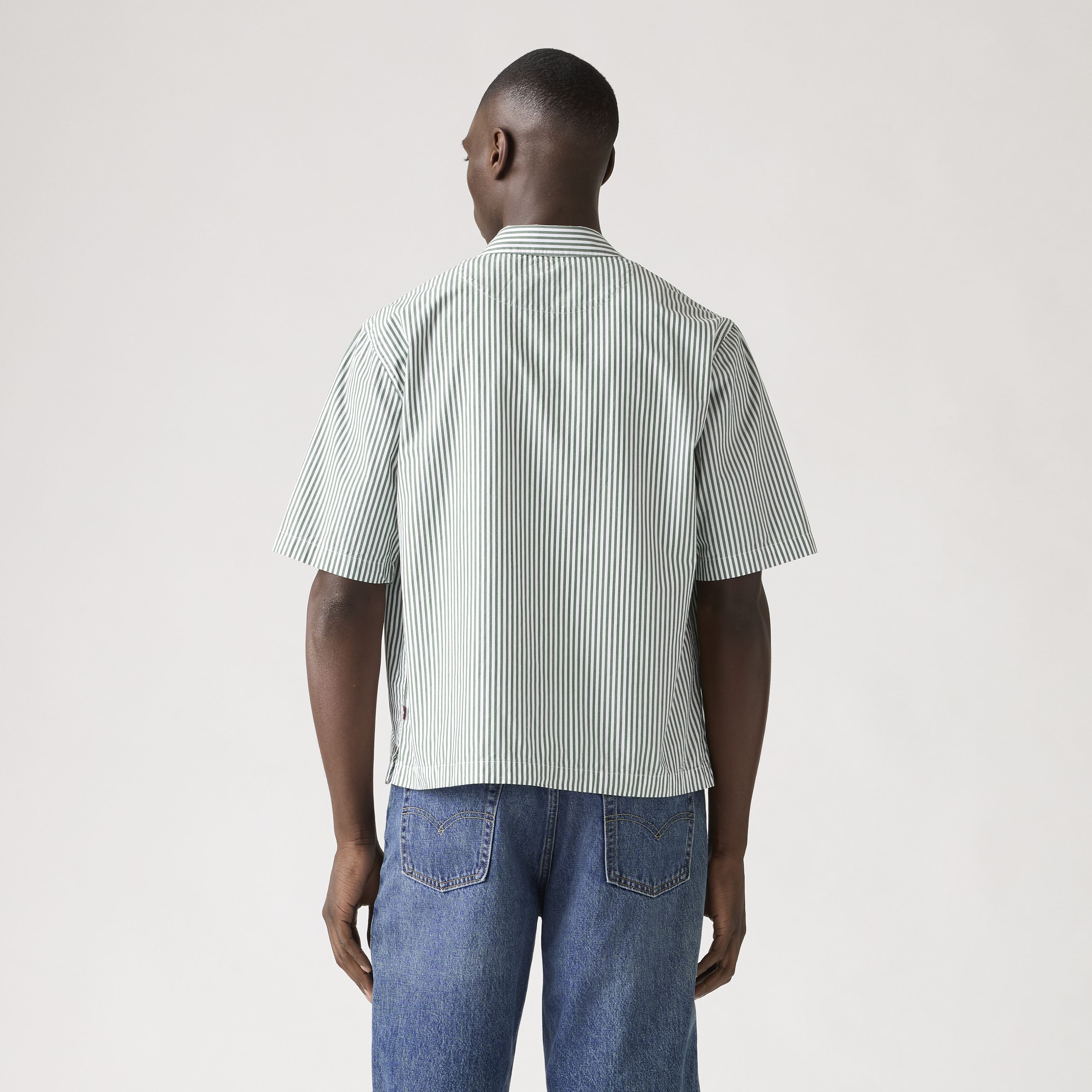 Short Sleeve Zandt Cropped Shirt 3