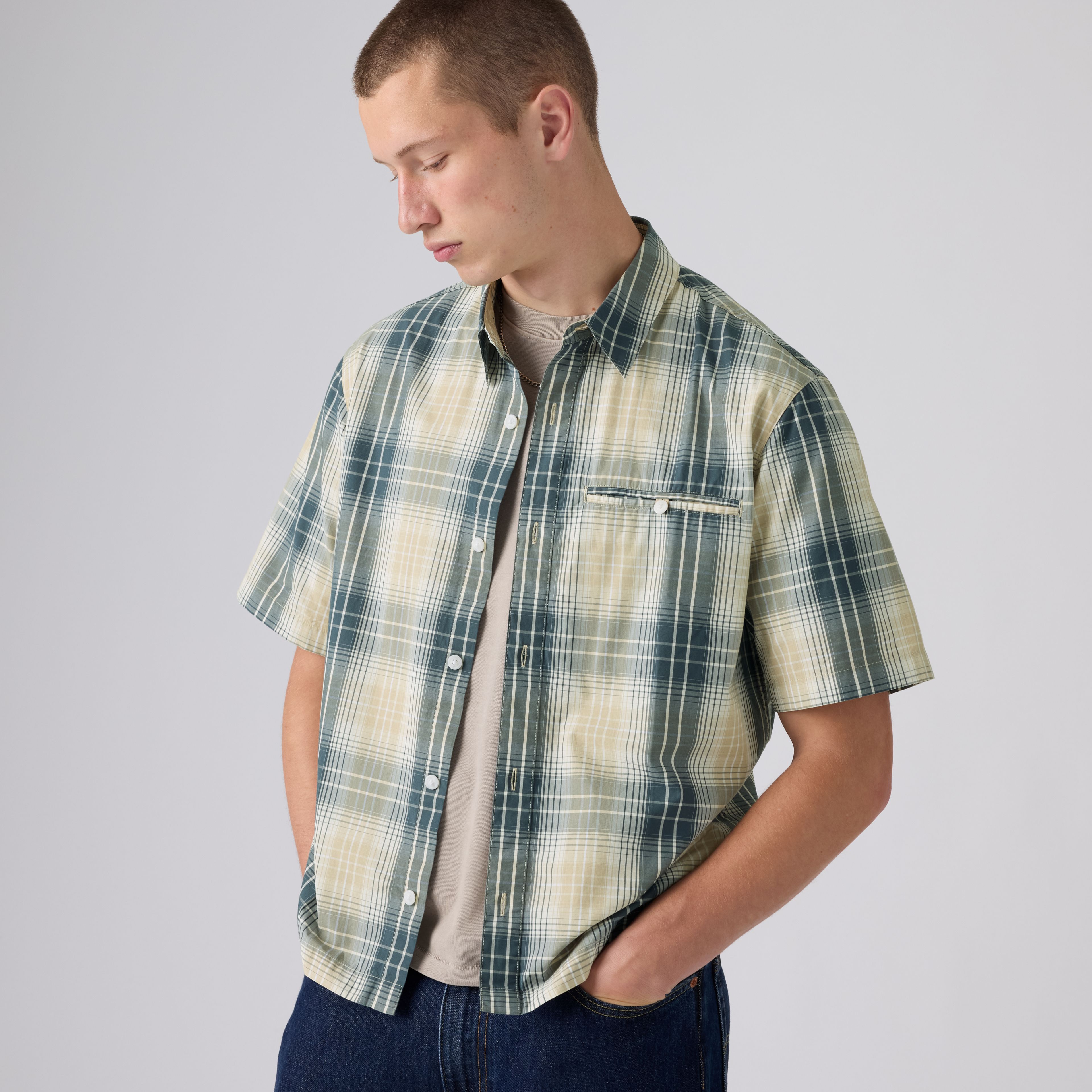 Zandt Boxy Short-Sleeve Shirt