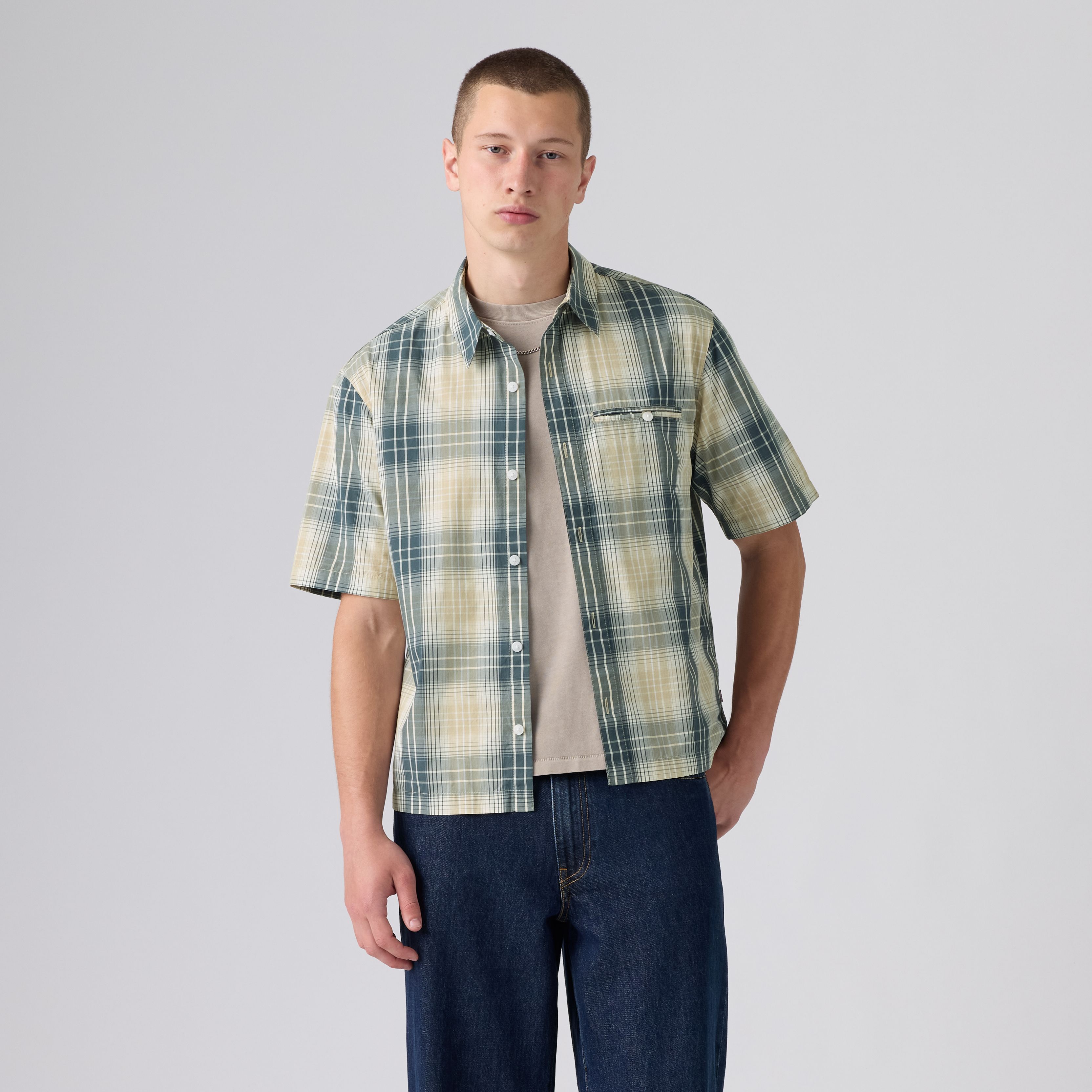 Short-Sleeve Zandt Boxy Shirt 3