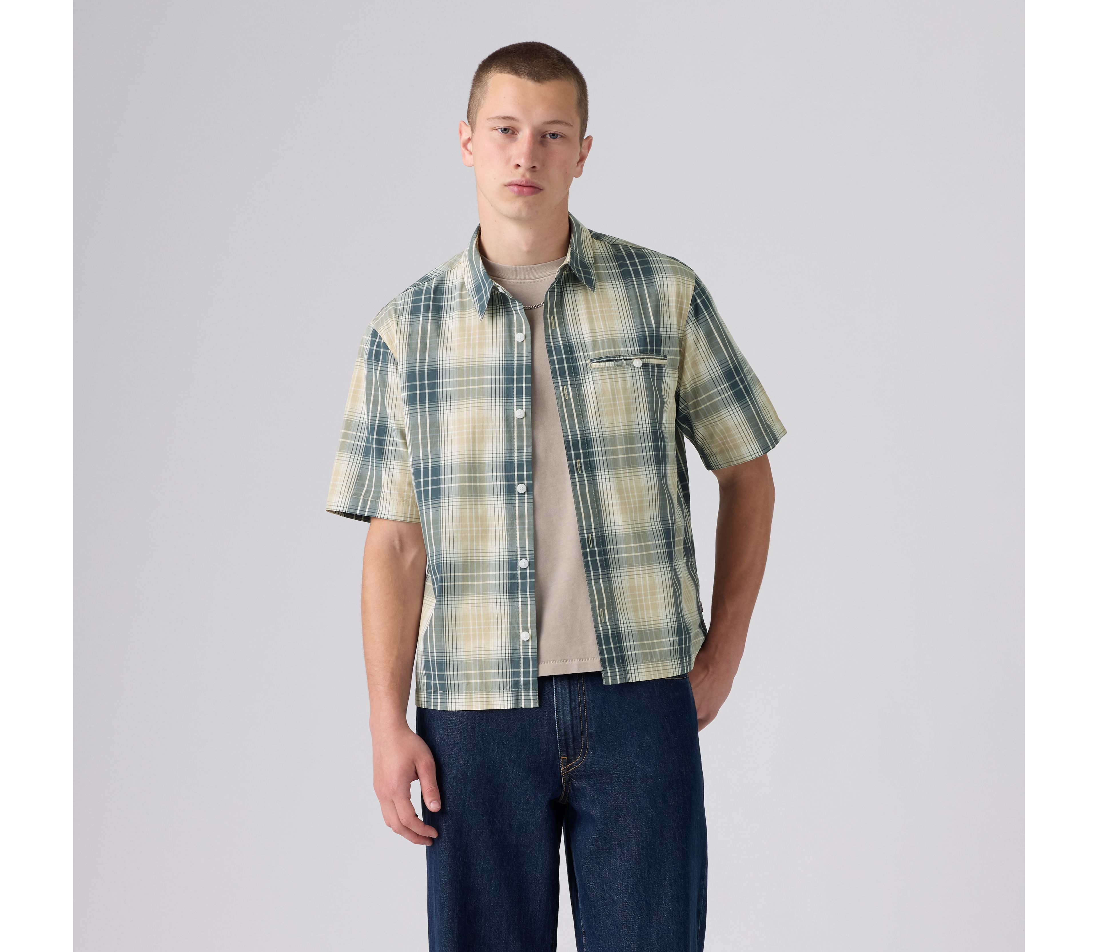 Zandt Boxy Short-Sleeve Shirt