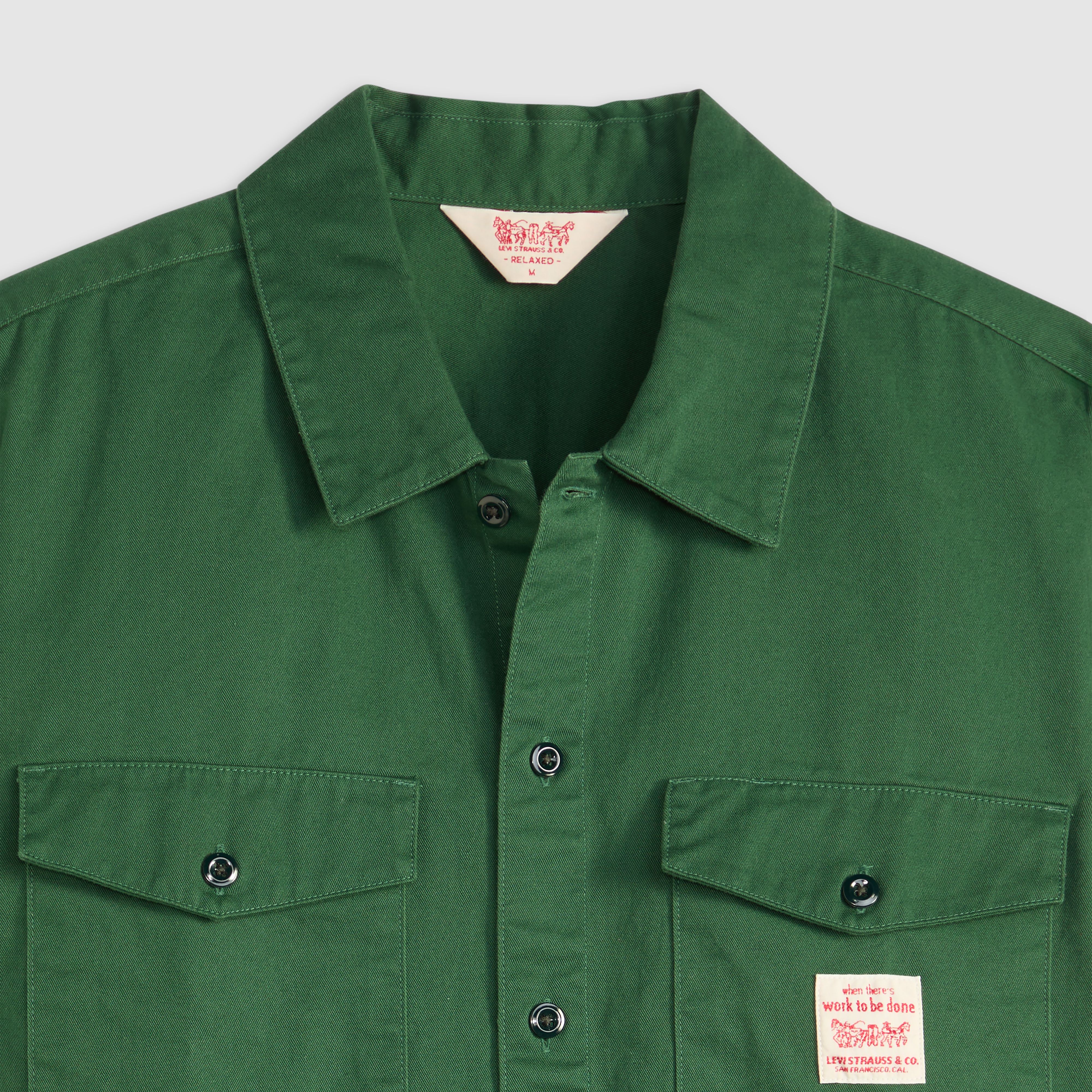 Worker overhemd met korte mouwen 6