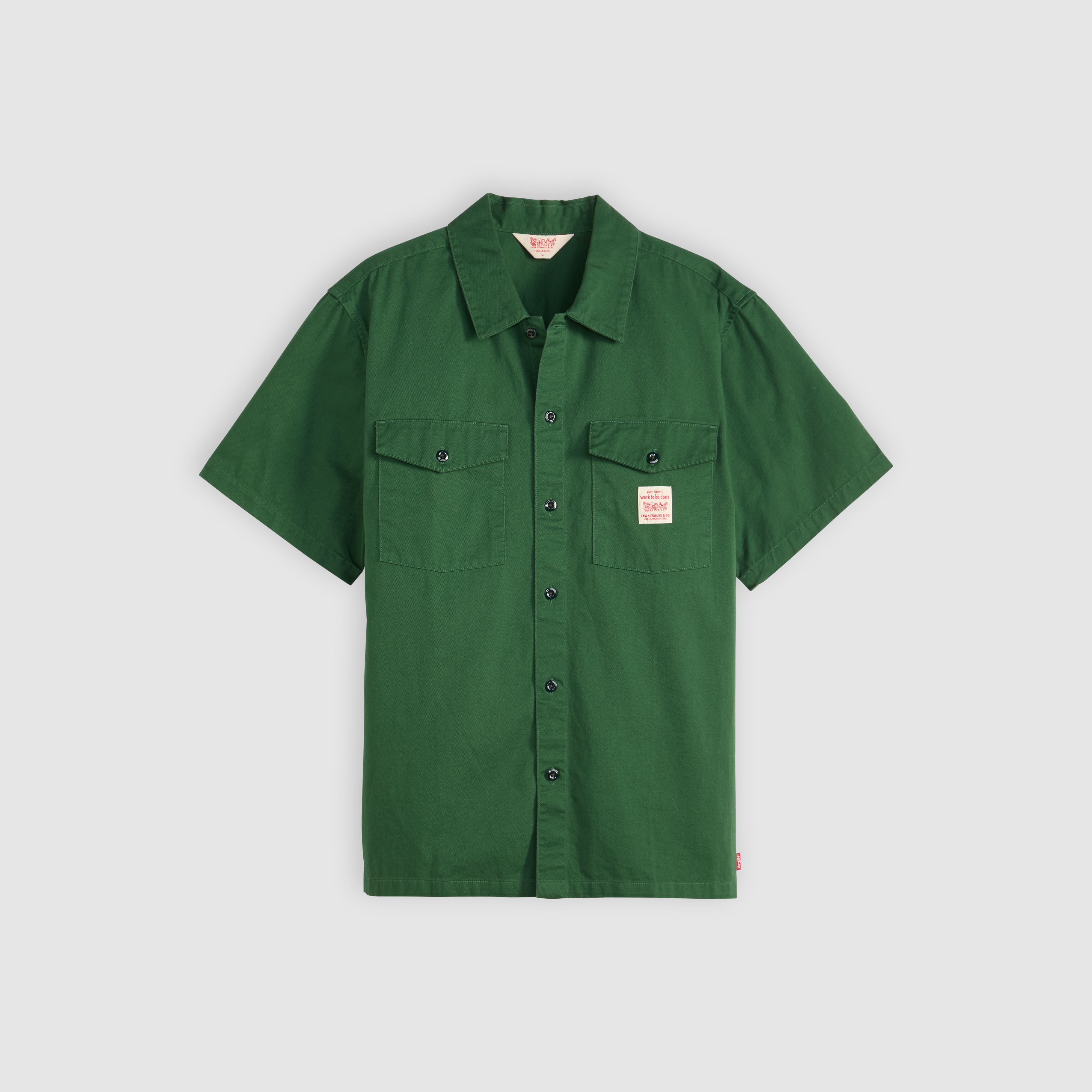 Worker overhemd met korte mouwen 5