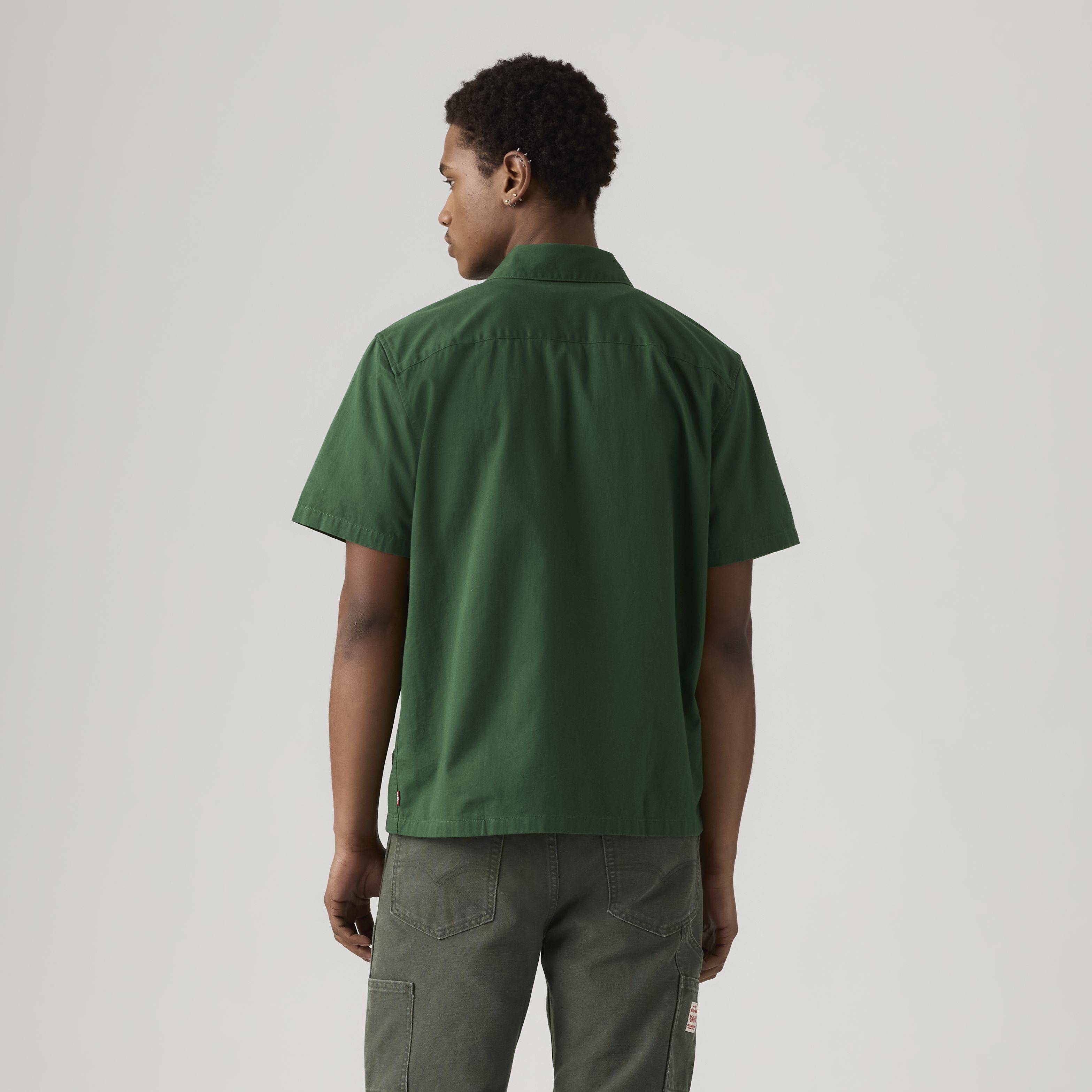 Worker overhemd met korte mouwen 3