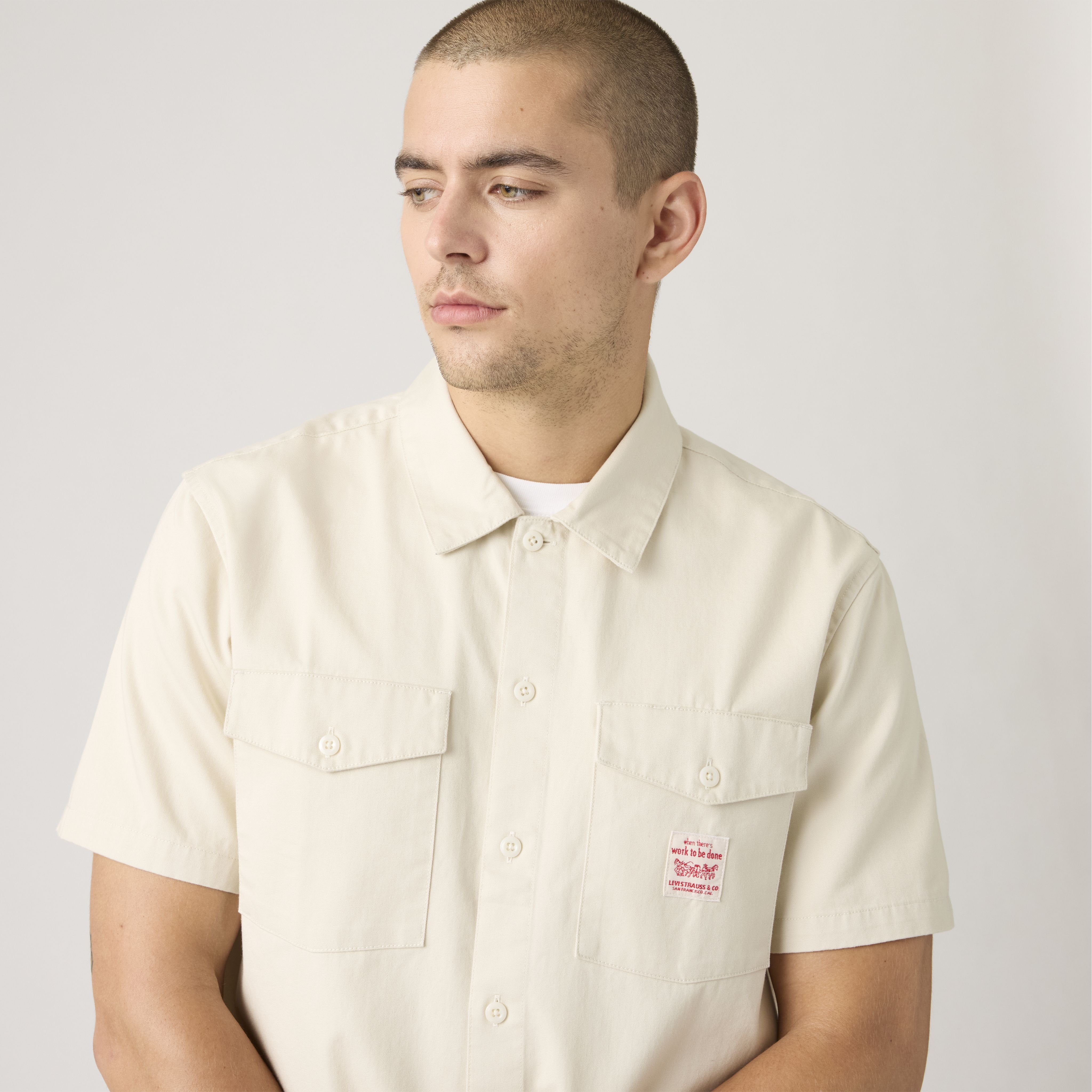 Short-Sleeve Worker Shirt 4