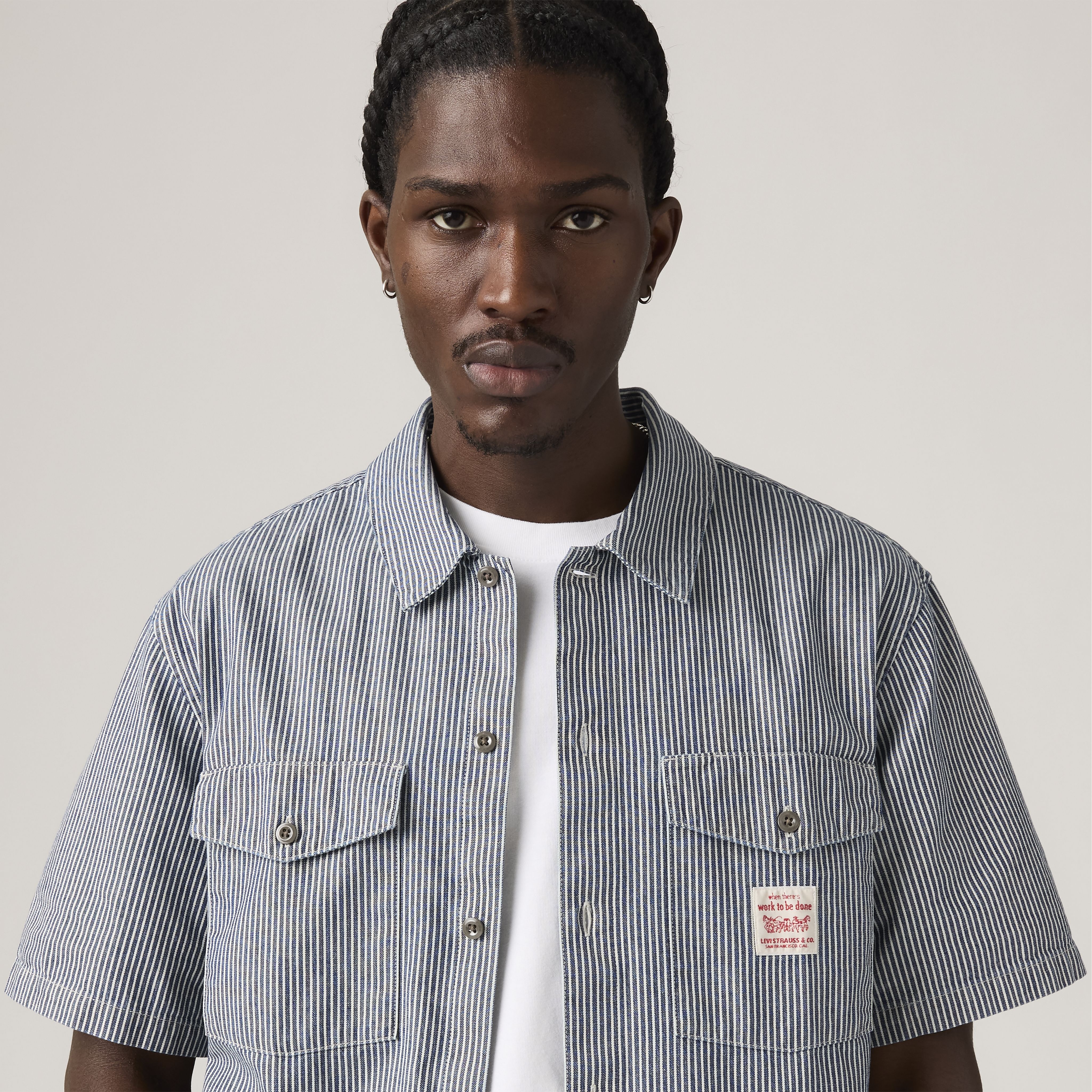 Short-Sleeve Worker Shirt 4
