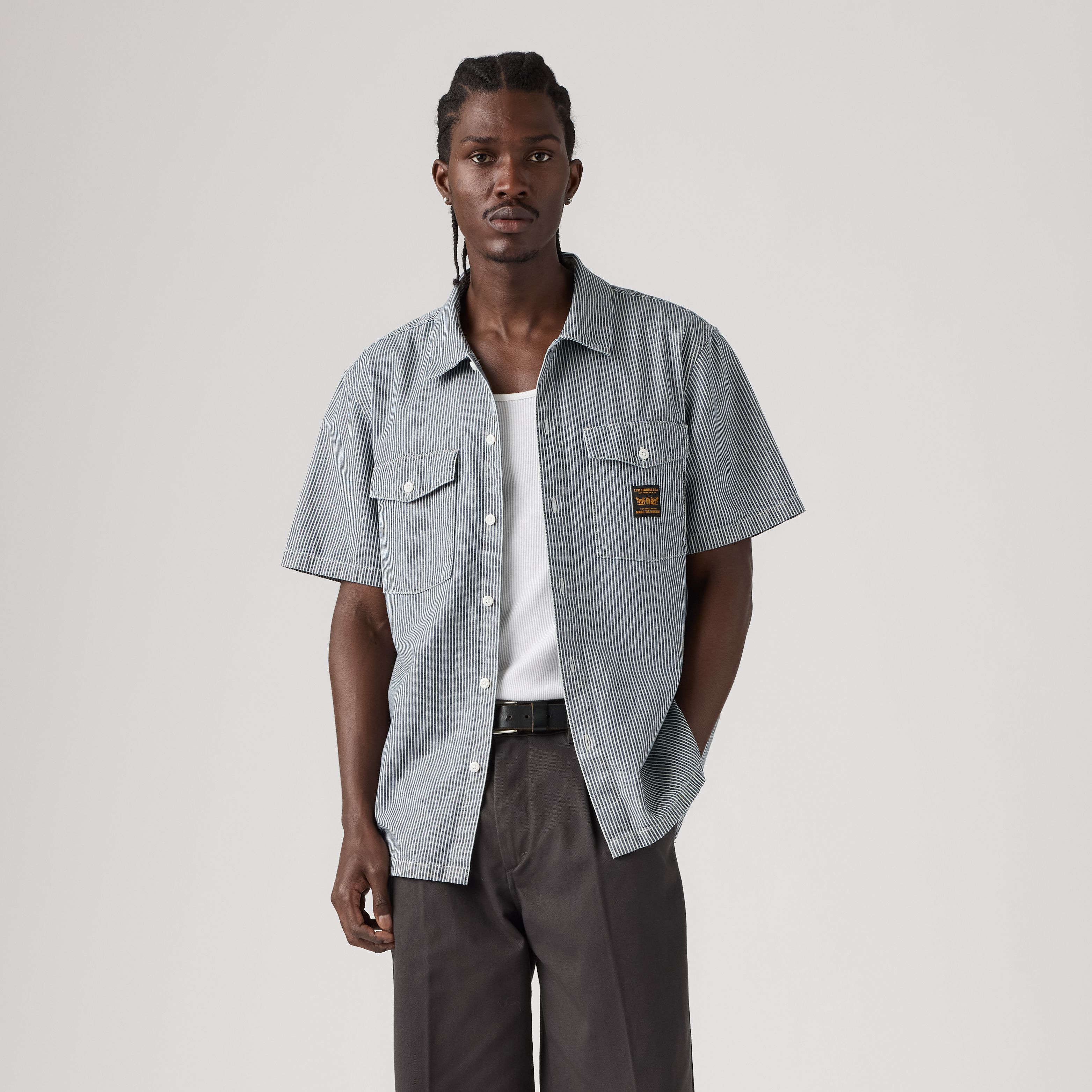 Short-Sleeve Worker Shirt 3