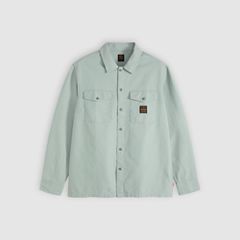Long-Sleeve Worker Shirt — Chinois Green - Green 5