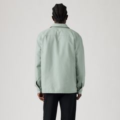 Long-Sleeve Worker Shirt — Chinois Green - Green 4