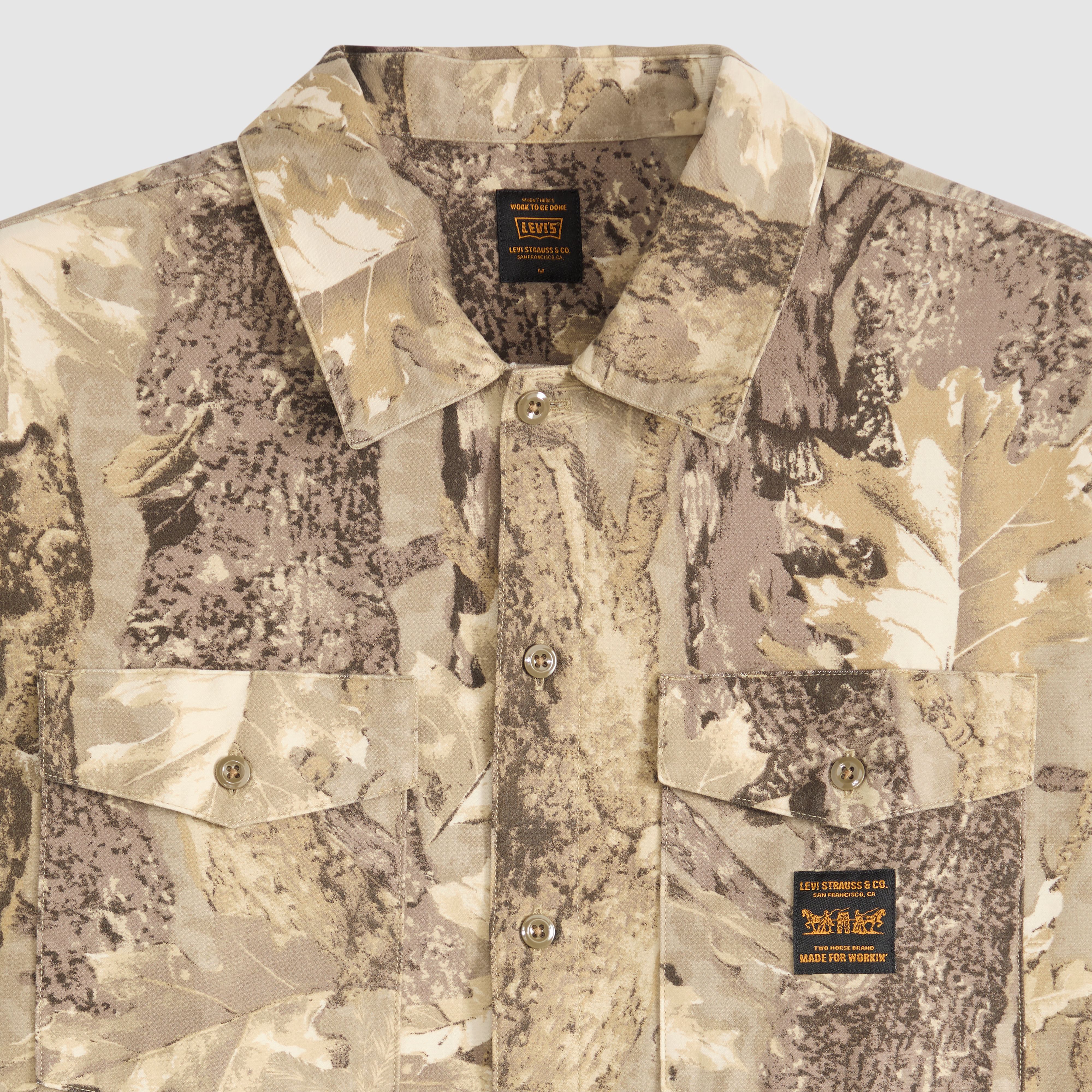 Relaxed Long-Sleeve Worker Shirt 6