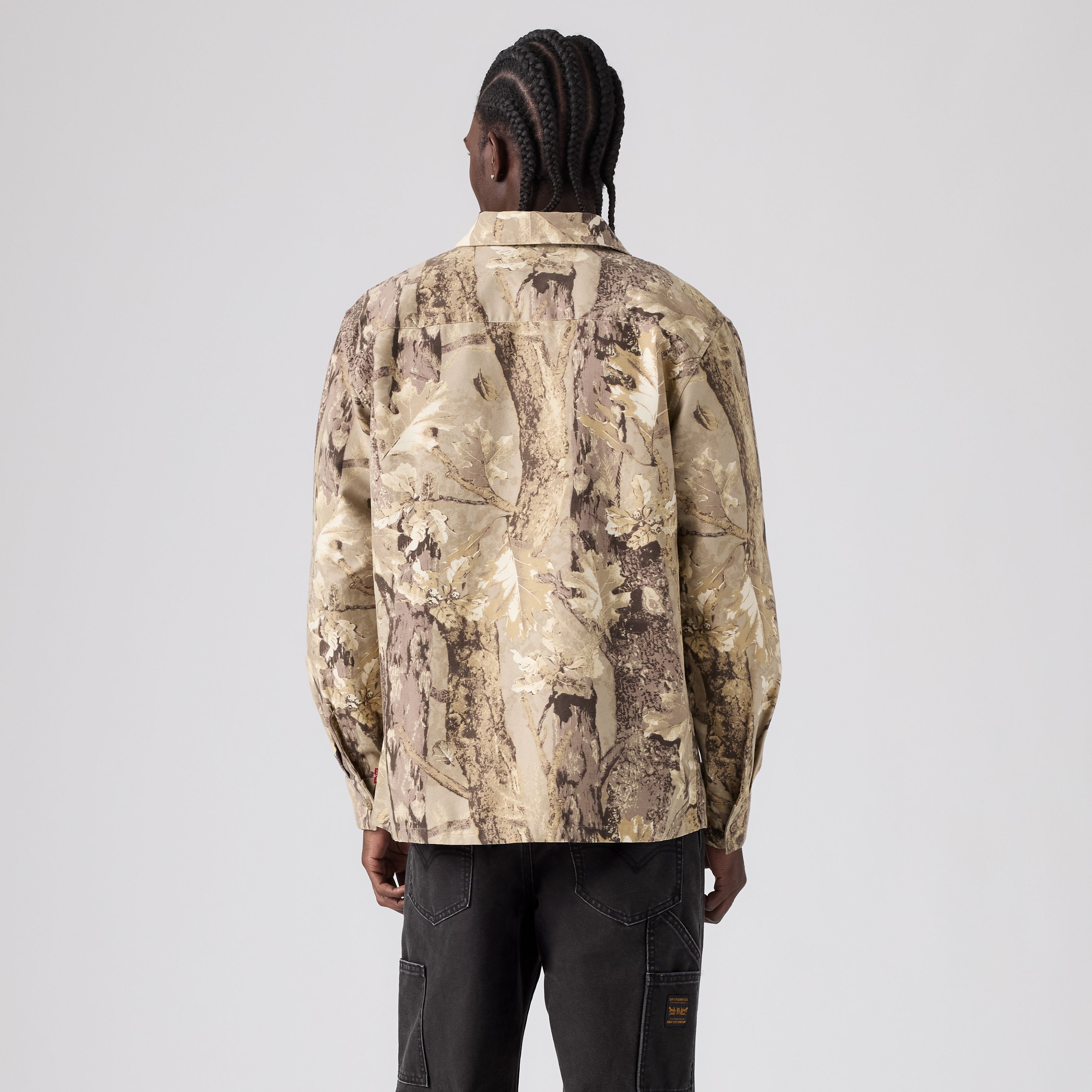 Relaxed Long-Sleeve Worker Shirt 4