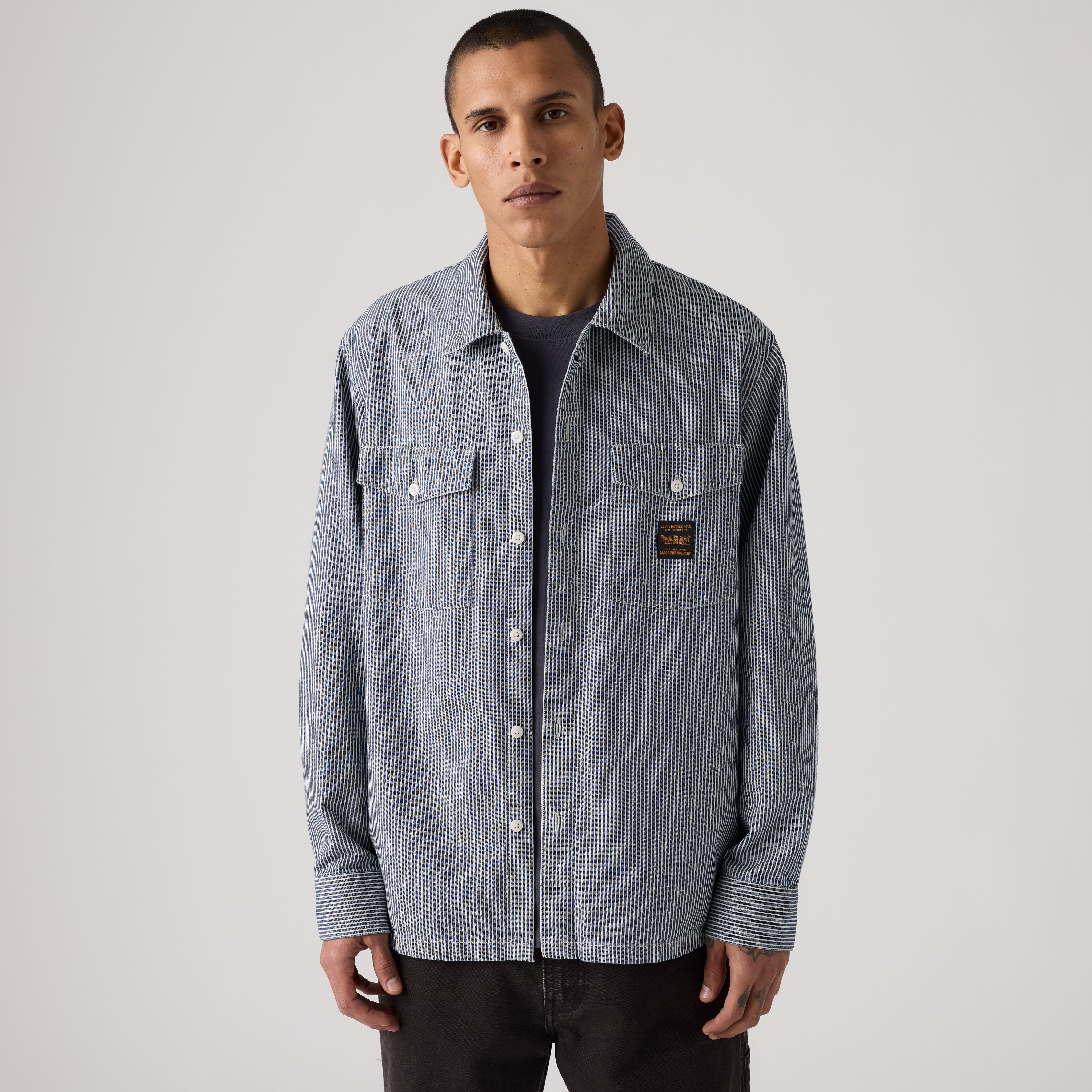 Long-Sleeve Worker Shirt 1