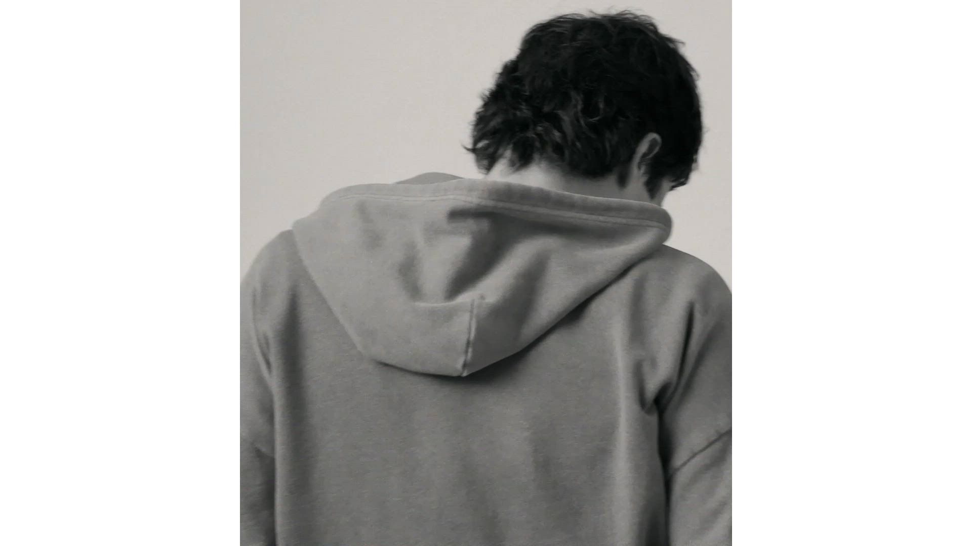 Two Horse Boxy Zip Up Hoodie Sweatshirt 1