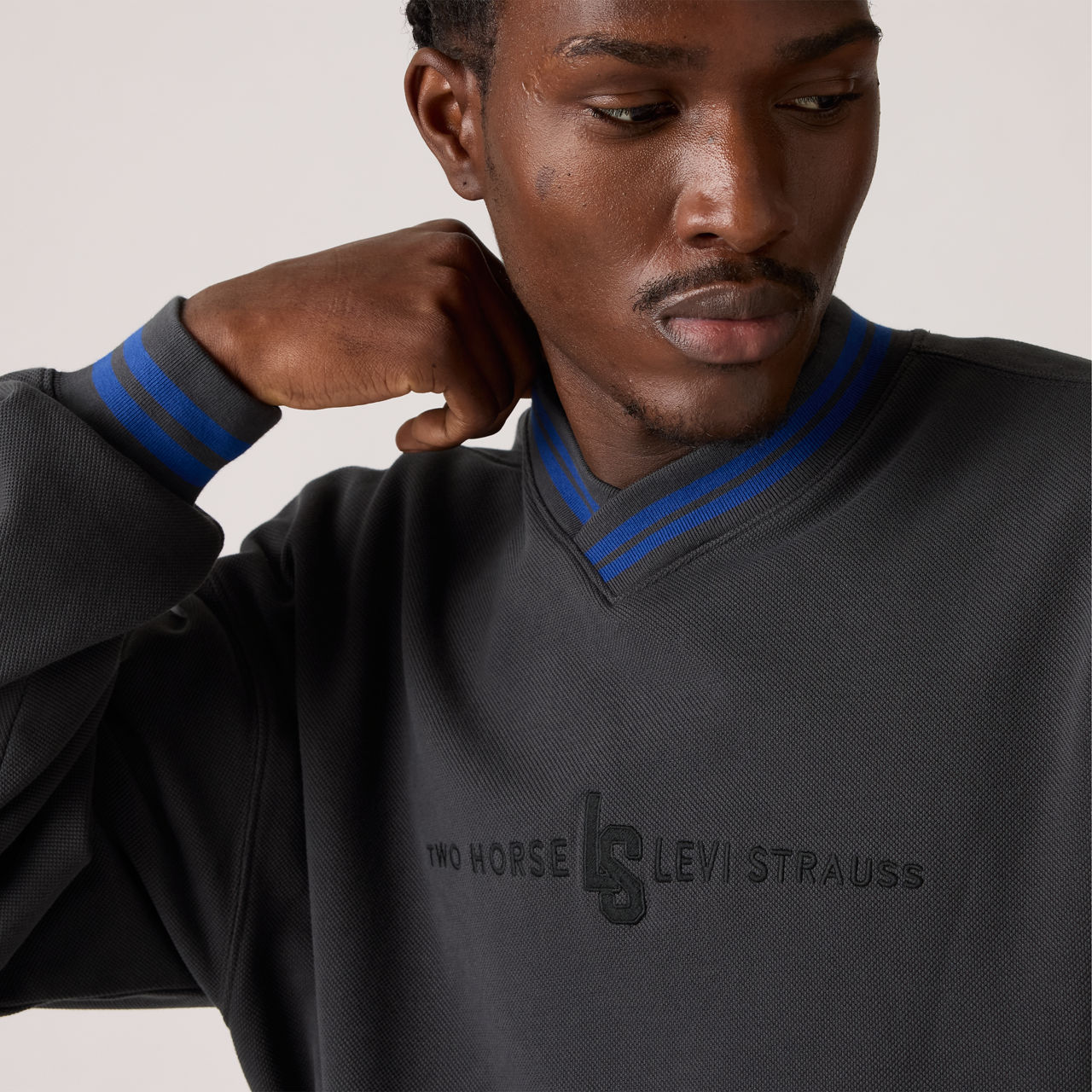 Alder Pique Sweatshirt - Black | Levi's® US