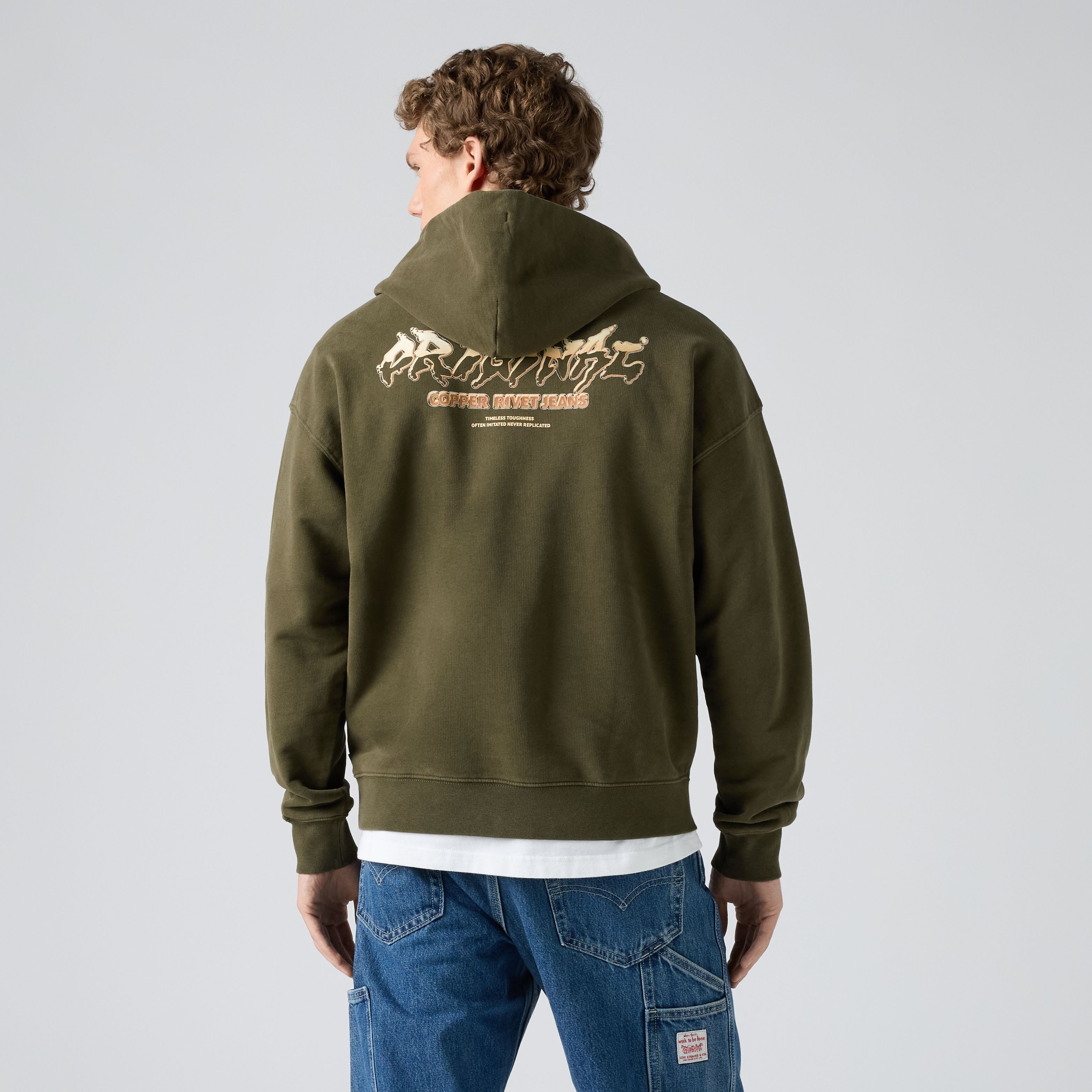 Sweat à capuche Boxy Two Horse 4