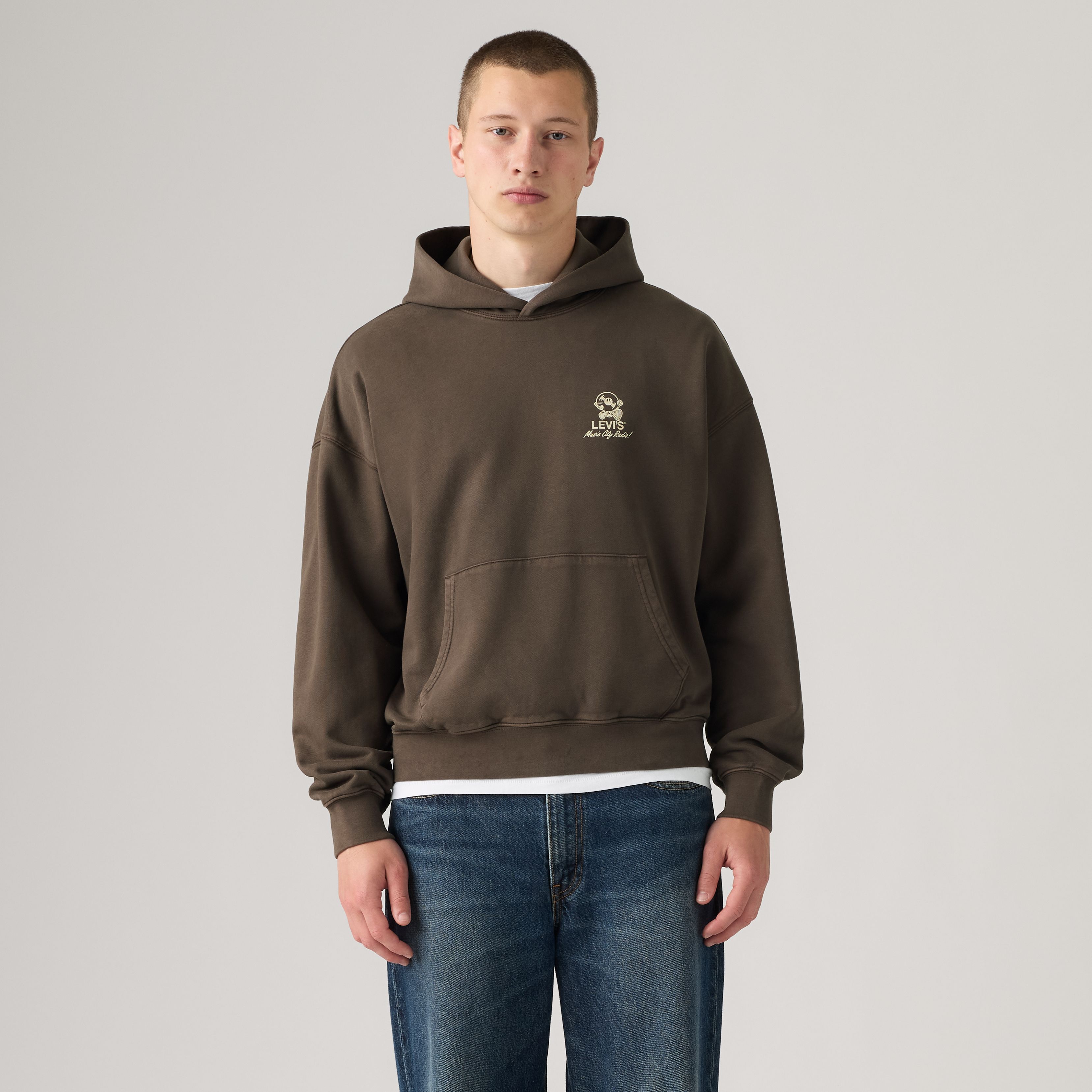 Two Horse Cropped Hoodie 3