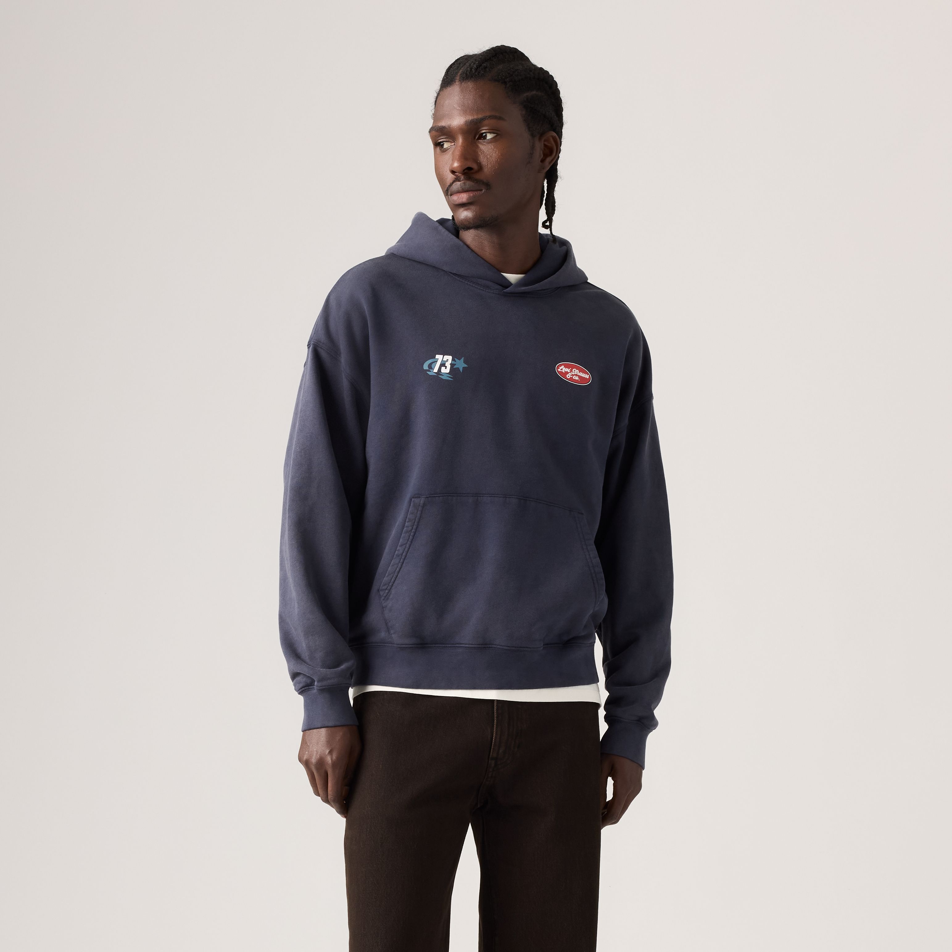 Two Horse Cropped Hoodie 3