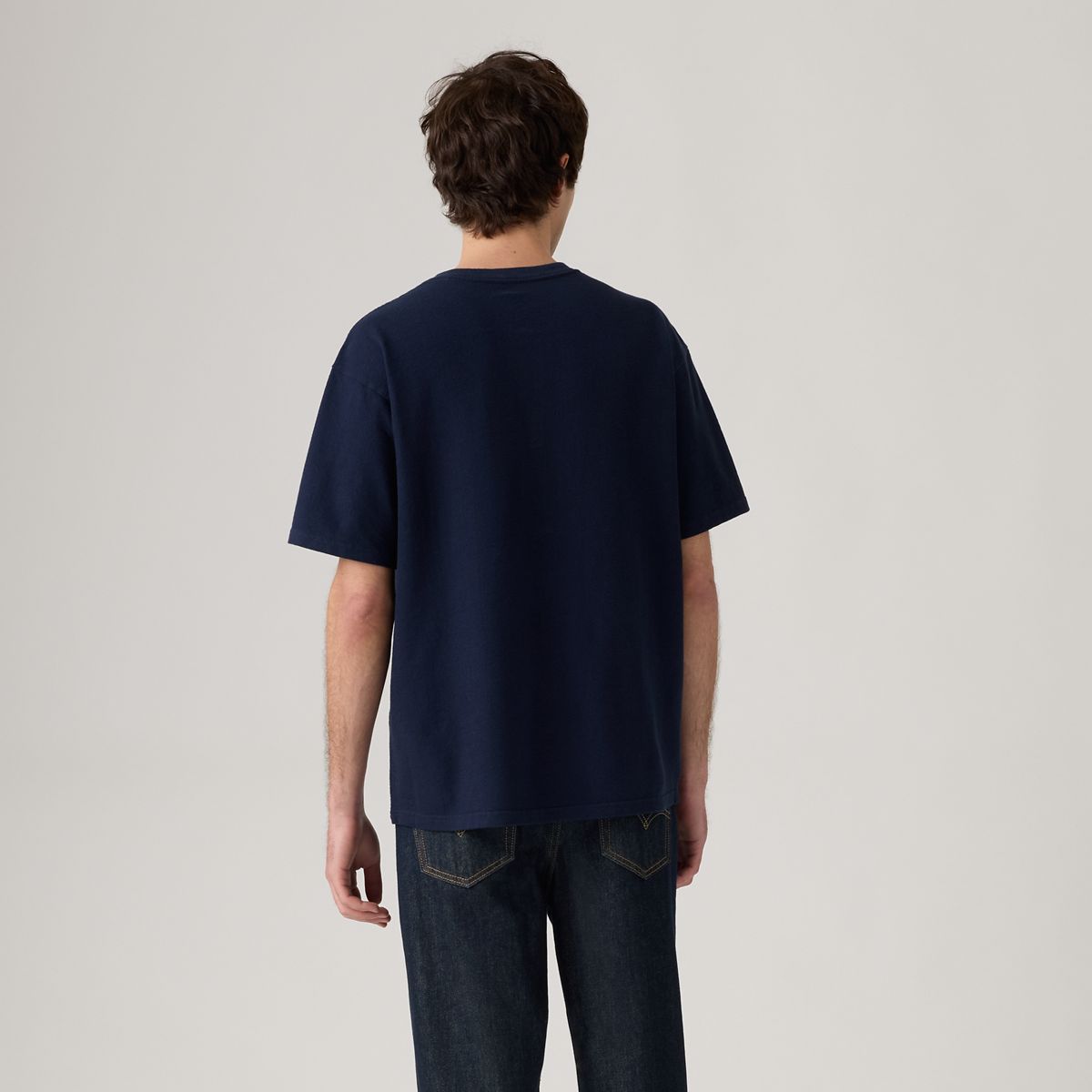 Short-Sleeve Dry Goods Henley — Navy Blazer - Blue