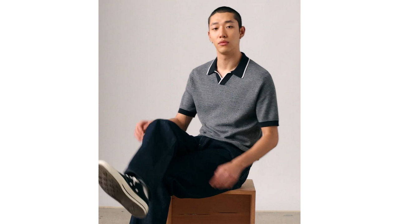 Skipper Knit Polo Shirt 1