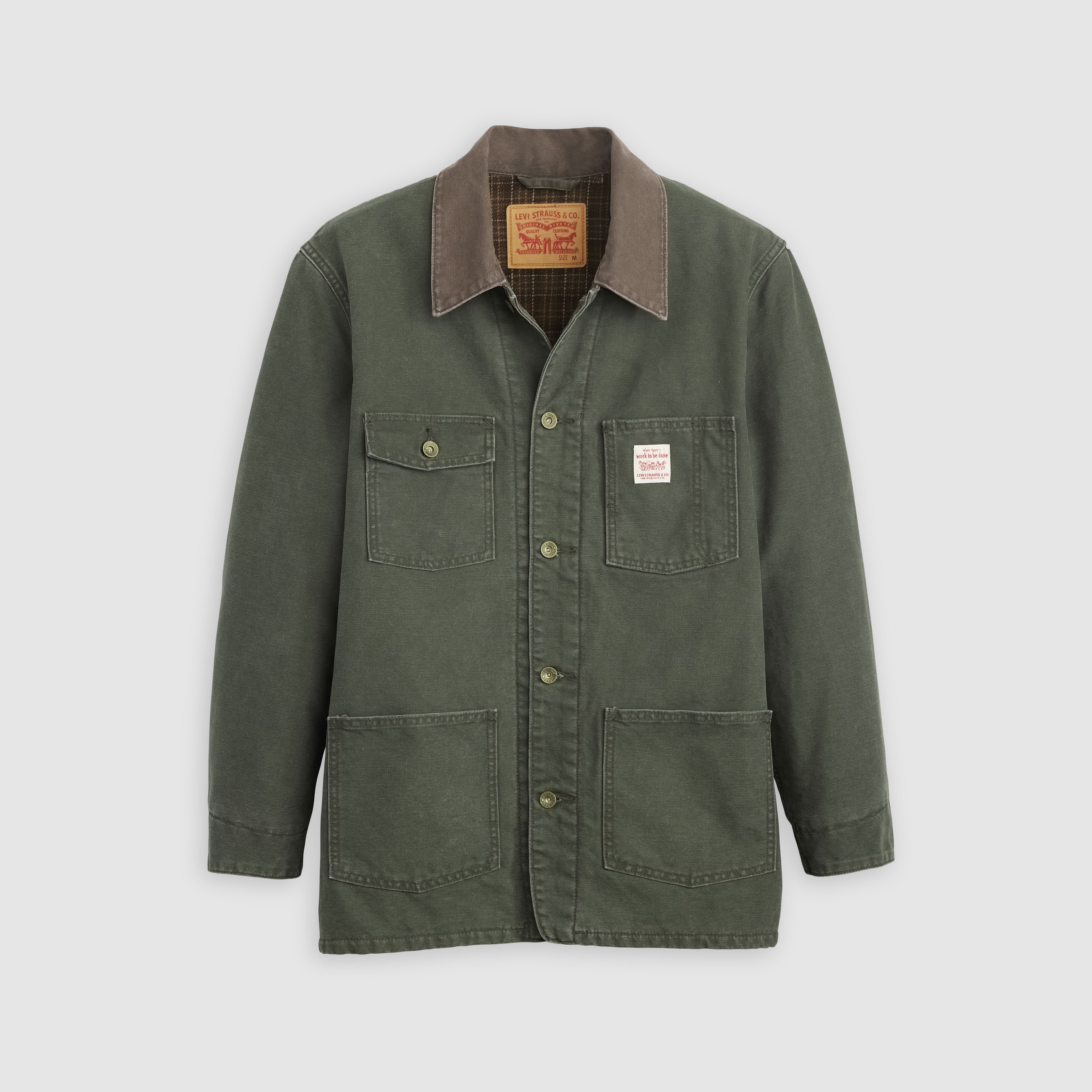 Lined Berkley Chore Coat - Green | Levi's® US