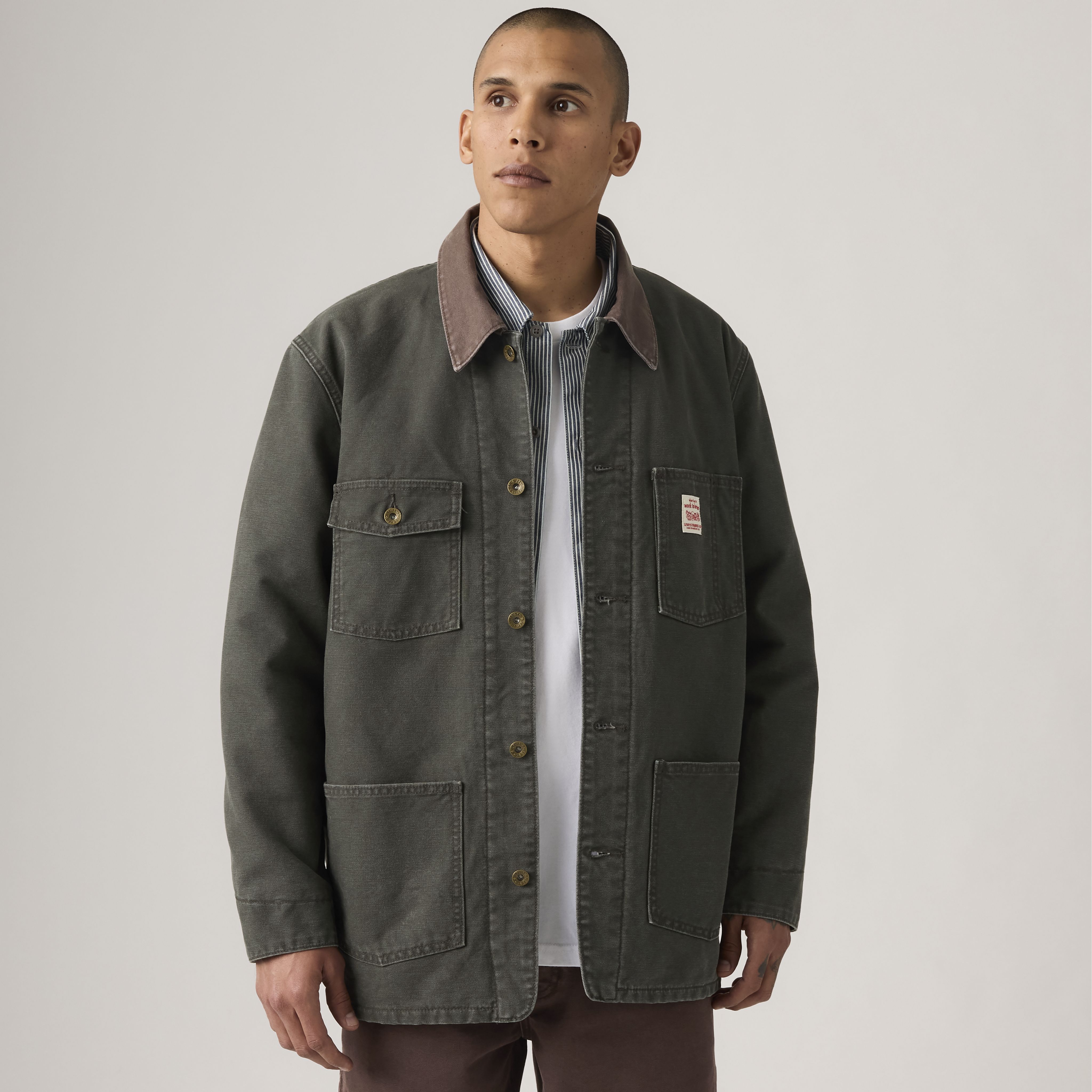 Lined Berkley Chore Coat - Green | Levi's® US