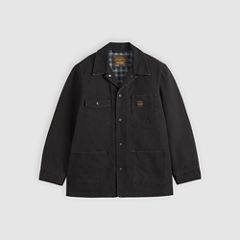 Berkley Canvas Chore Coat — Clear Night Meteorite - Black 5