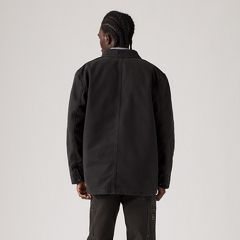 Berkley Canvas Chore Coat — Clear Night Meteorite - Black 4