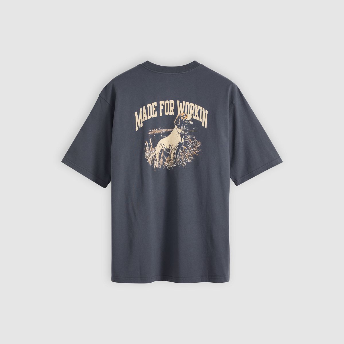 Workwear Graphic T-Shirt — Made For Workin Periscope - Grey