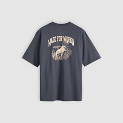 Workwear Graphic T-Shirt — Made For Workin Periscope - Grey 6