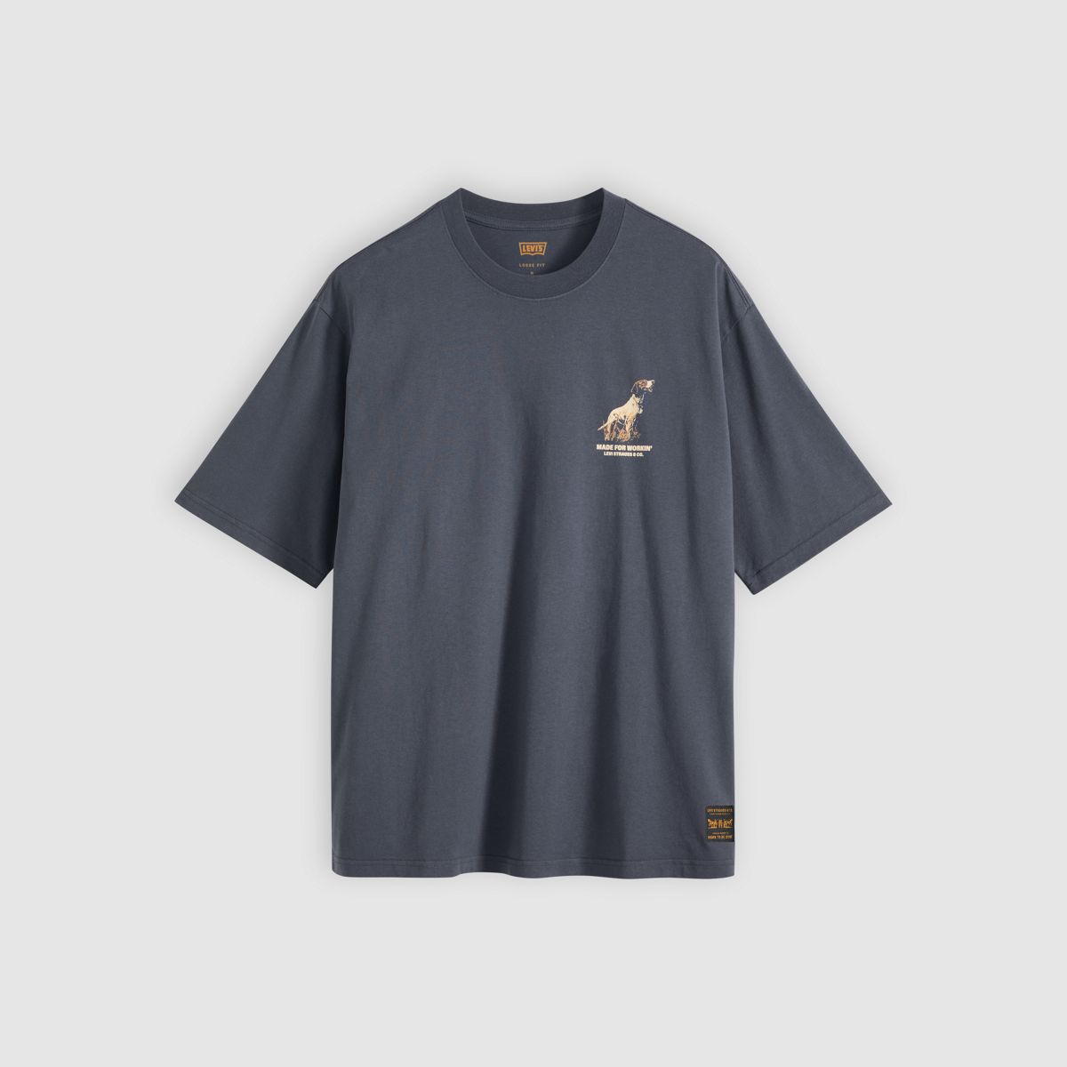 Workwear Graphic T-Shirt — Made For Workin Periscope - Grey