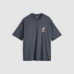 Workwear Graphic T-Shirt — Made For Workin Periscope - Grey 5