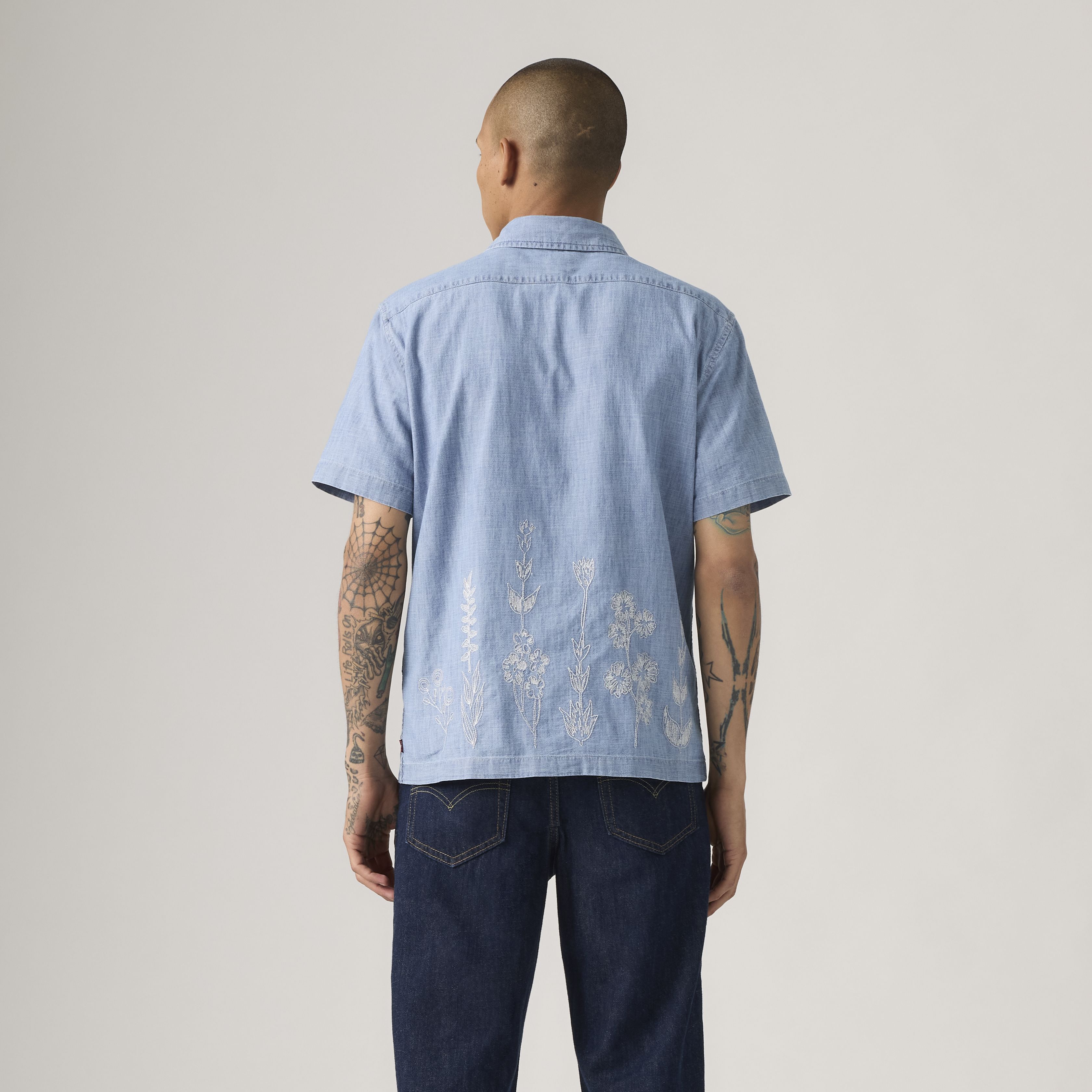 Luru Boxy Cropped Short Sleeve Shirt 3