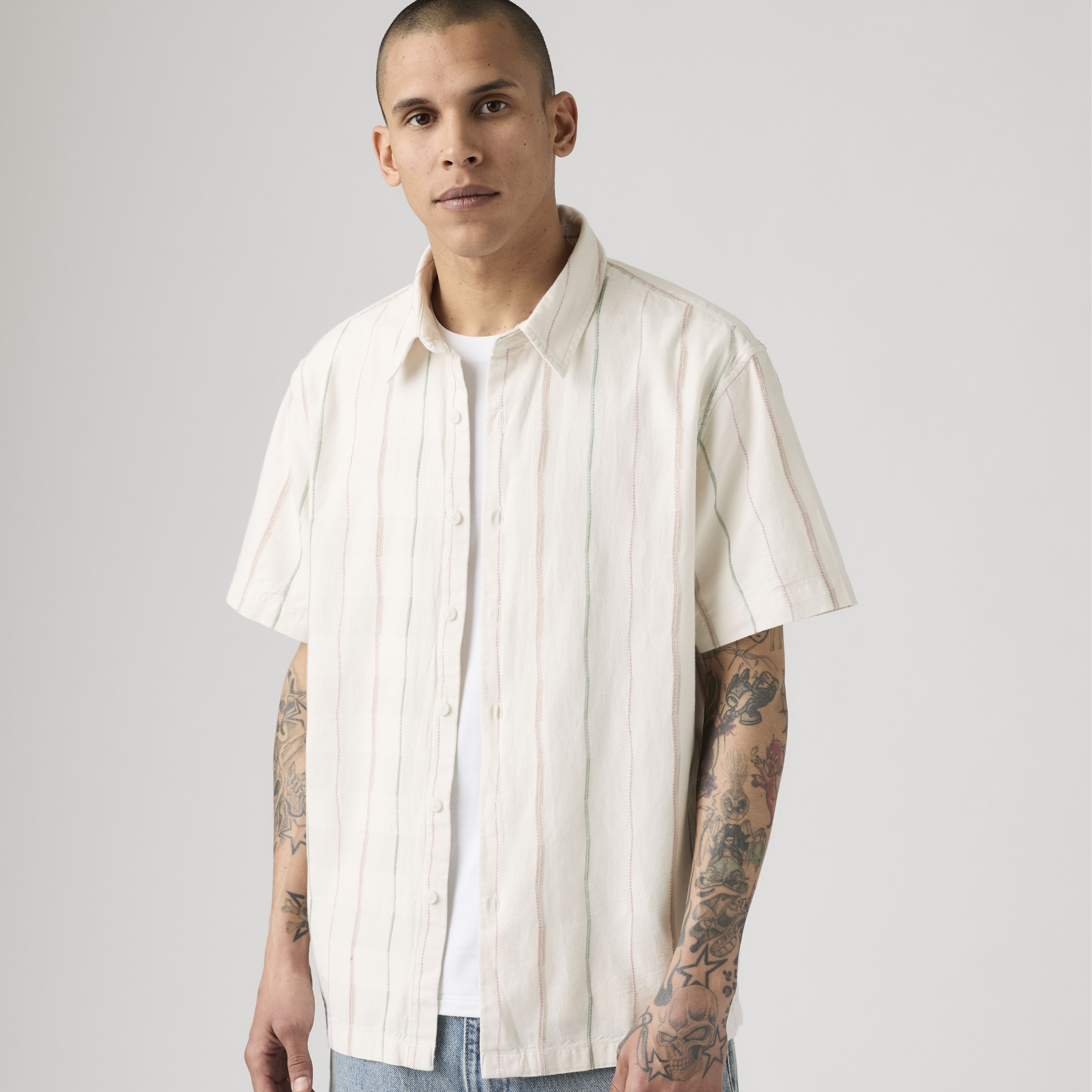 Luru Boxy Short Sleeve Shirt 1