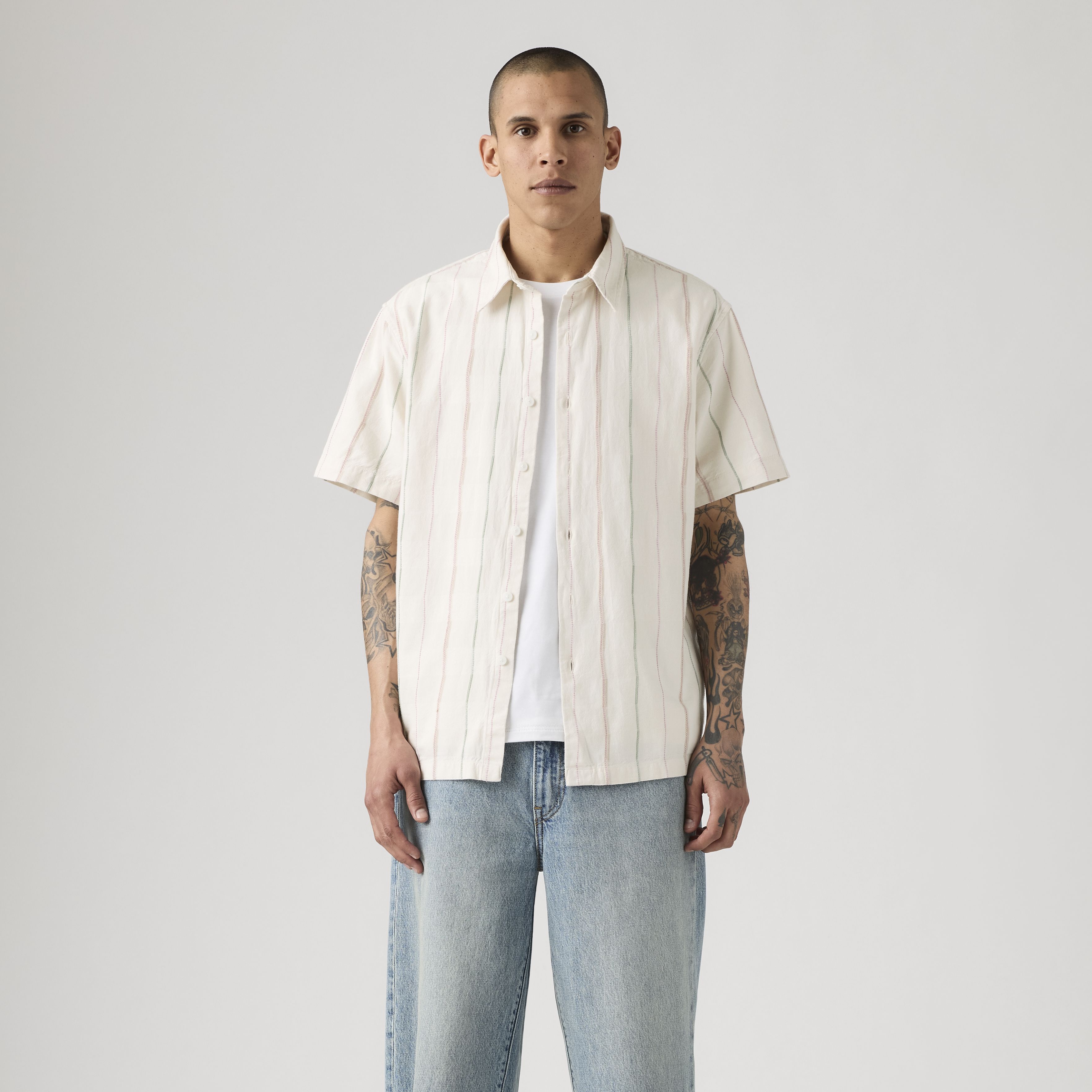 Luru Boxy Short Sleeve Shirt 12