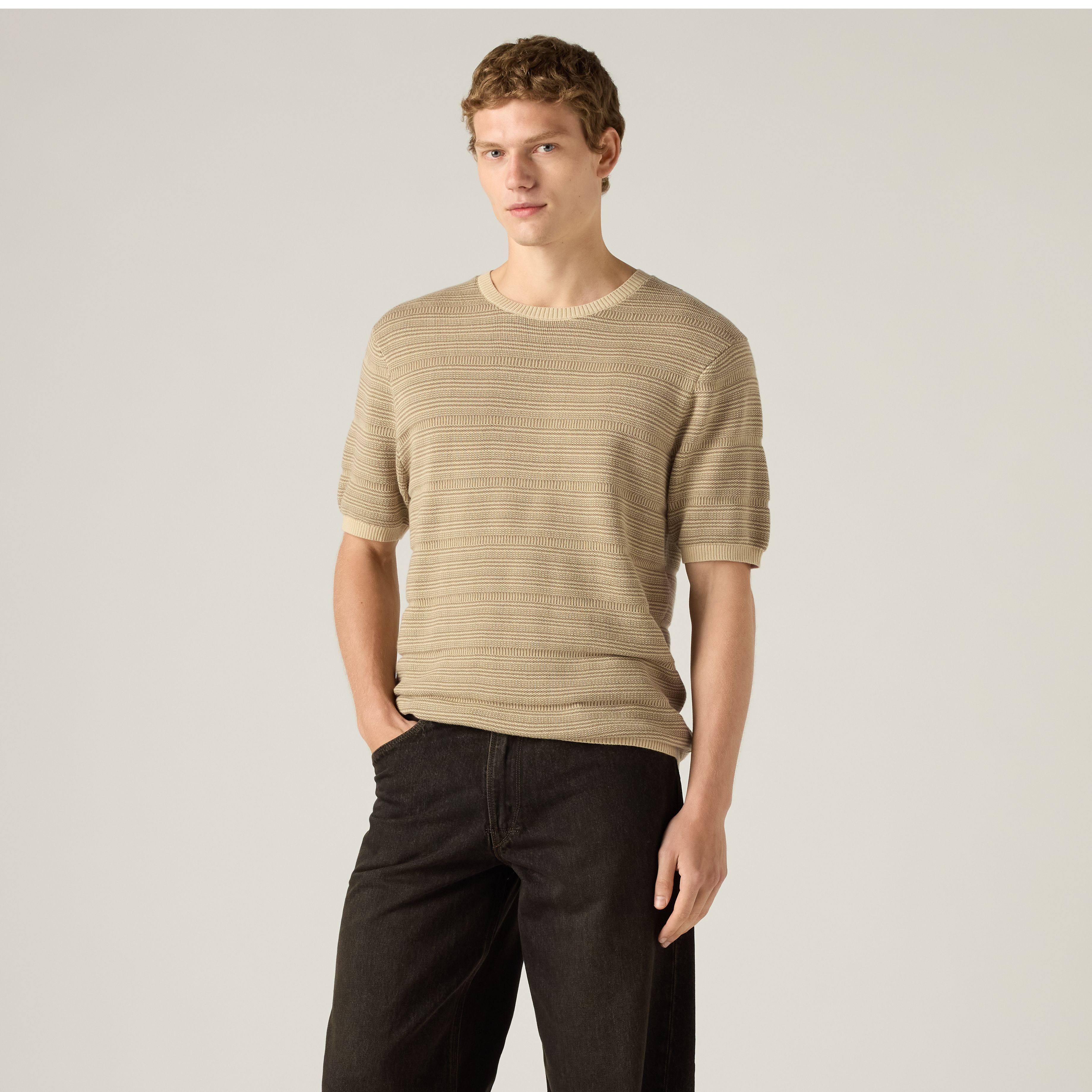 Ani Short Sleeve Sweater Tee 3