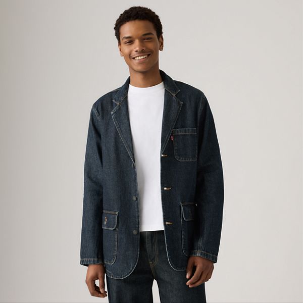 Presidio Blazer — Vintage Bags T - Blue